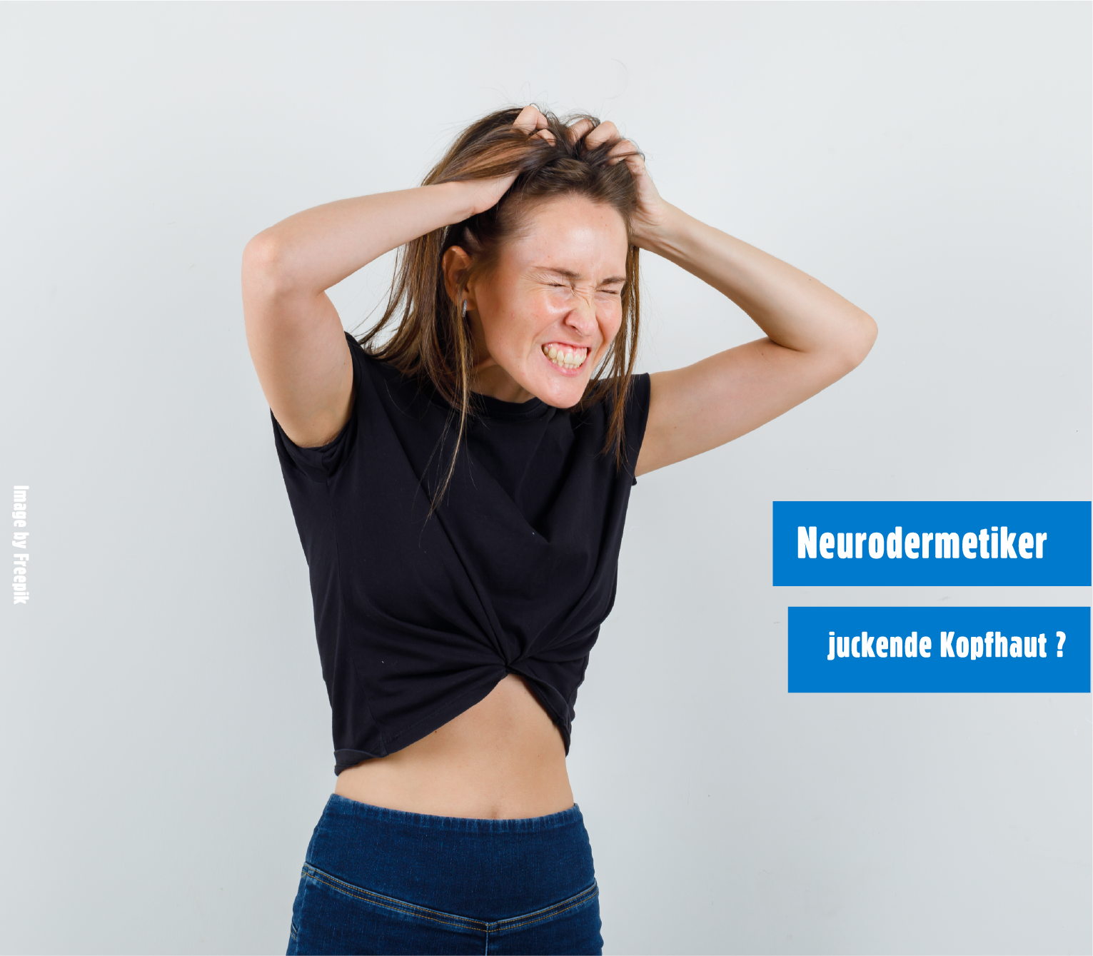 Neurodermitis auf der Kopfhaut